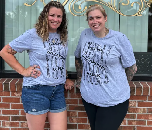 Wizarding week will be here soon! We have the official event shirt at our store in Keene as well as on a webstore. It is going to be a fun week! Lot of businesses and organizations participating this year! Book your flight to Keene soon so you don't miss out!