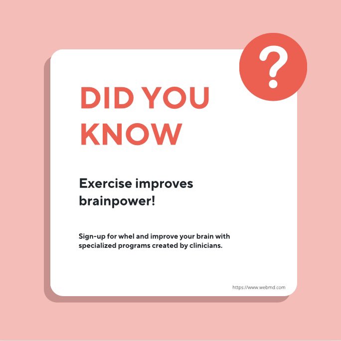 whelapp's tweet image. Happy fun fact Friday. Did you know this crazy fact?! #whel #CompriseHeath #facts #friday #exercise #pt #dpt #brain