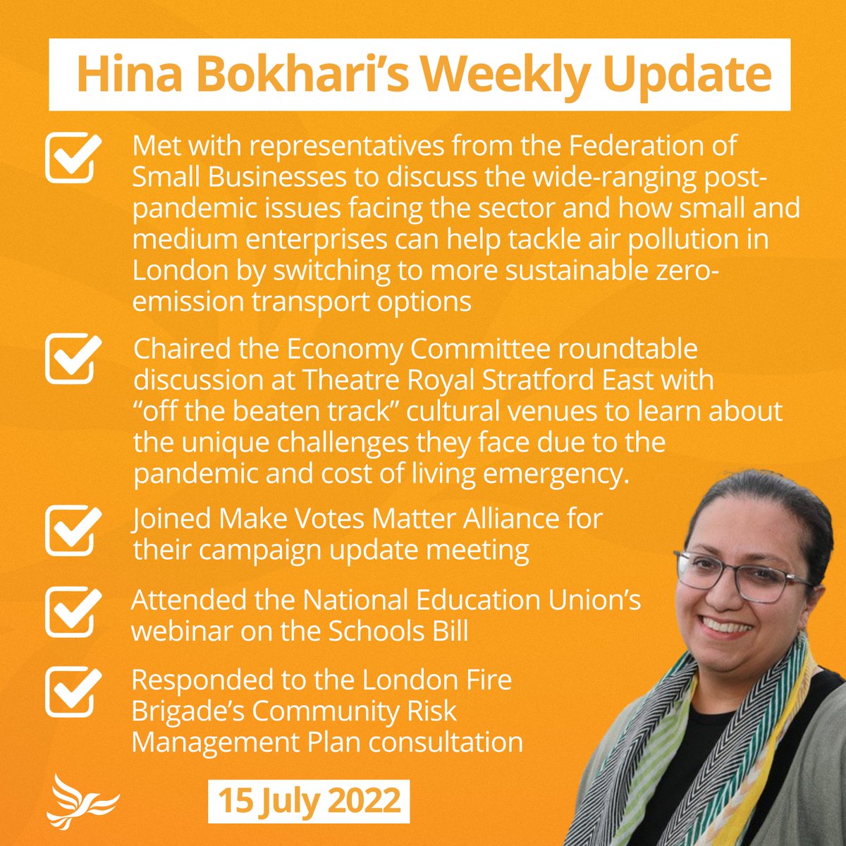 Hina Bokhari OBE AM 🔶 tweet media