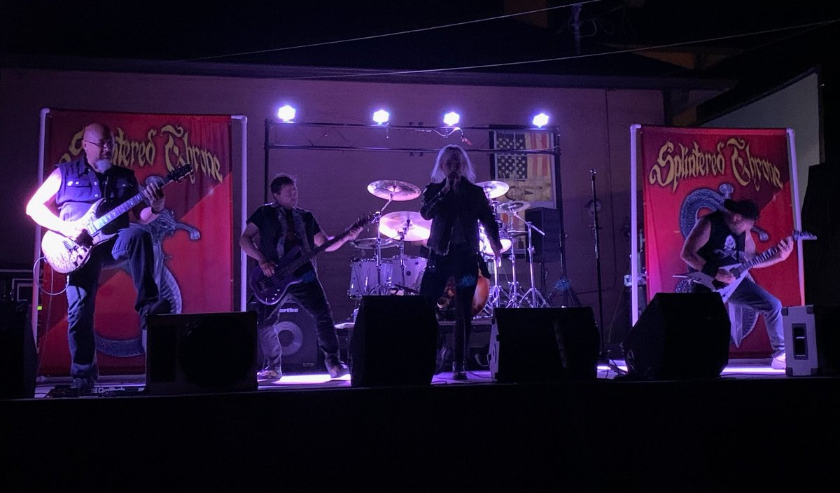 SplinterdThrone's tweet photo. Thank you Riverafest 2K22 for hosting us!  #metal #Riverafest https://t.co/bCaIIuzO3Y
