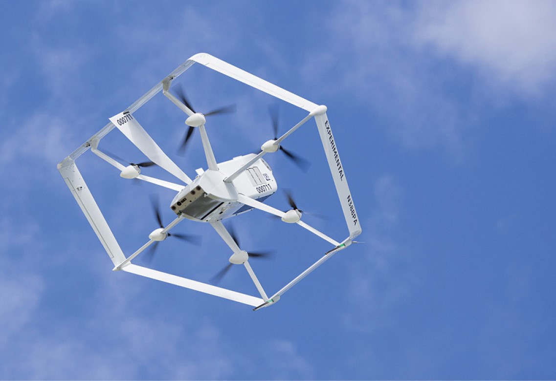 engadget's tweet photo. Amazon's Prime Air drones will soon make deliveries in Texas https://t.co/7u2QR11S7s https://t.co/zzcGr3KHai