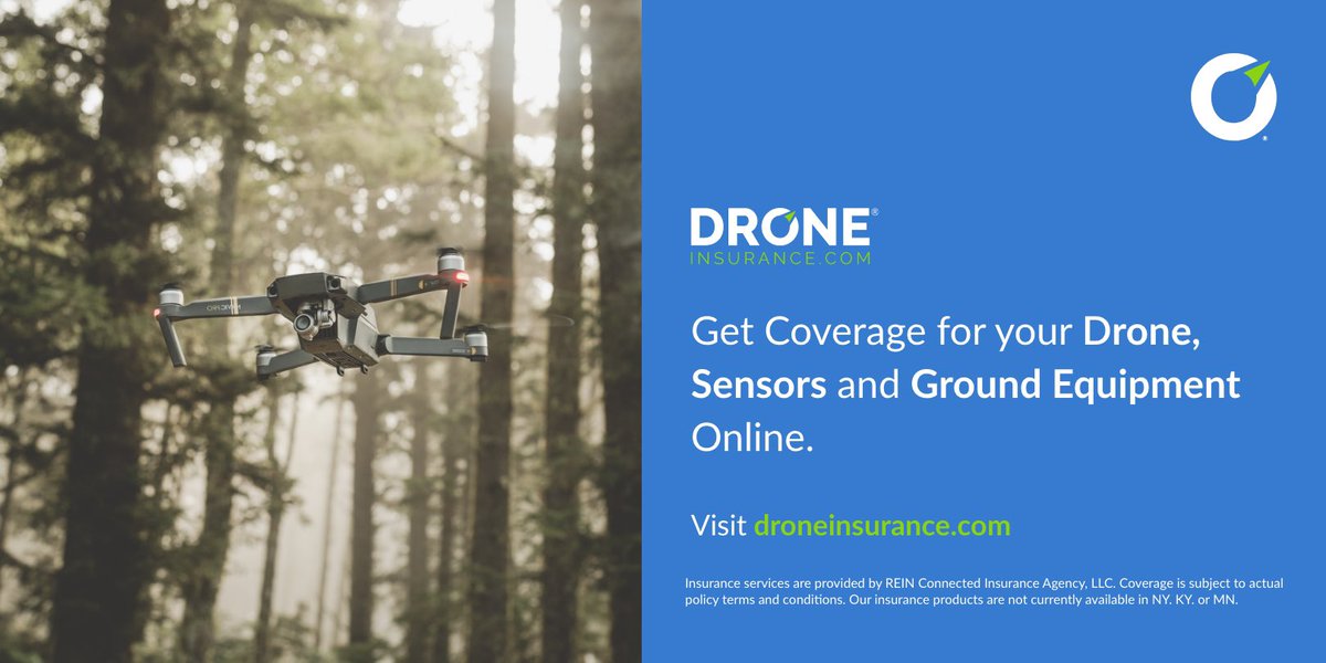 Starting your Commercial Drone Business this summer?  Are you looking for Liability and Physical Damage coverage for your Drones, Sensors and Equipment for your Commercial Drone Operations?  Check out DroneInsurance.com

#sonyairpeak #djiglobal #skydiohq #yuneec #tealdrones