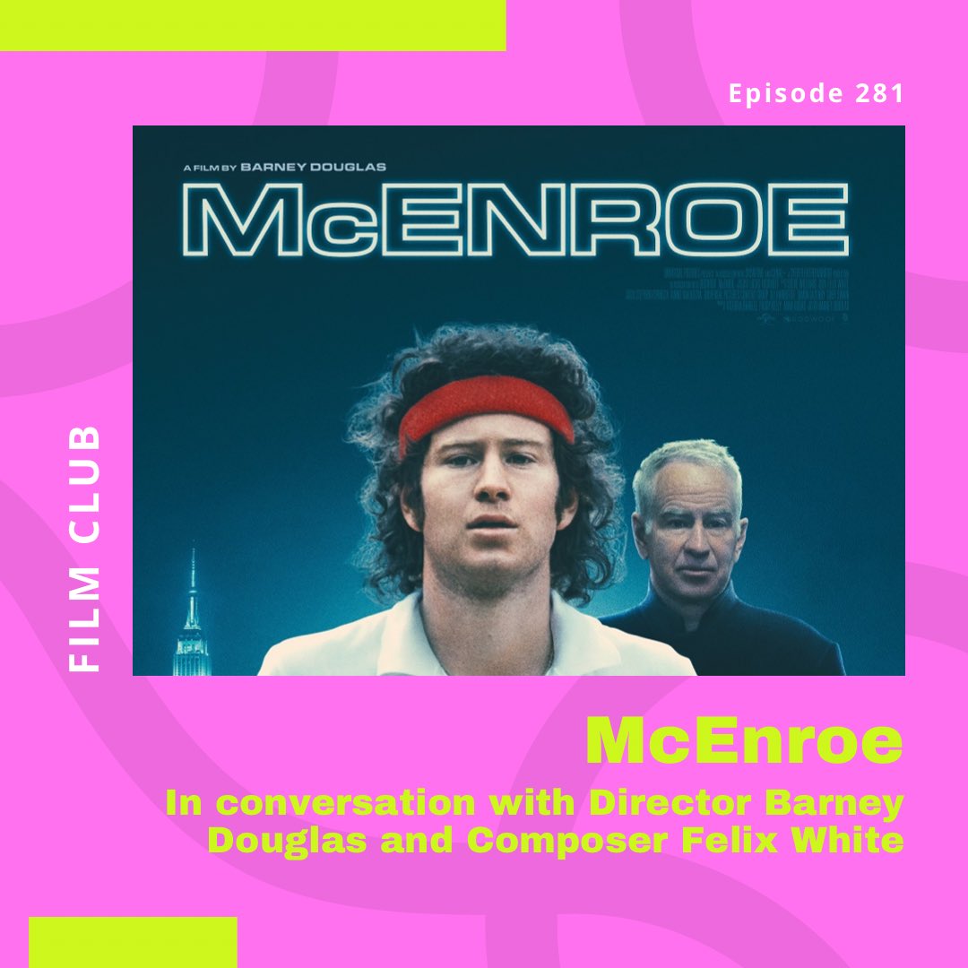 🎧 NEW EPISODE! // Film Club: McEnroe

🍿In conversation with Director @BarneyDouglas and Composer <a href="/FelixWhite/">Felix White</a> about <a href="/JohnMcEnroe/">John McEnroe</a>’s life and turbulent times in tennis

Listen now👇 
Apple - apple.co/3z6ZtEm
Spotify - spoti.fi/3PAS6ul

#TennisWeekly
