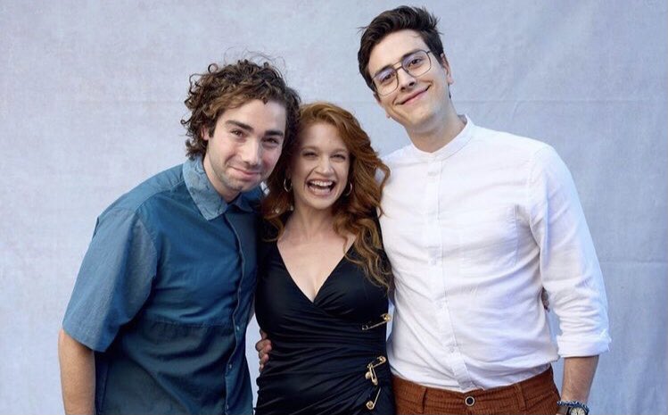 UO_Film's tweet photo. What a great start to #Outfest 2022! Lead actress of Unidentified Objects #SarahHay , Writer #LelandFrankel and Director @JuanFZuleta at the first night of @Outfest ! Unidentified Objects screens on July 20th at 7pm! Get your tickets at the link in our bio before they sell out! https://t.co/He8NGleyfb