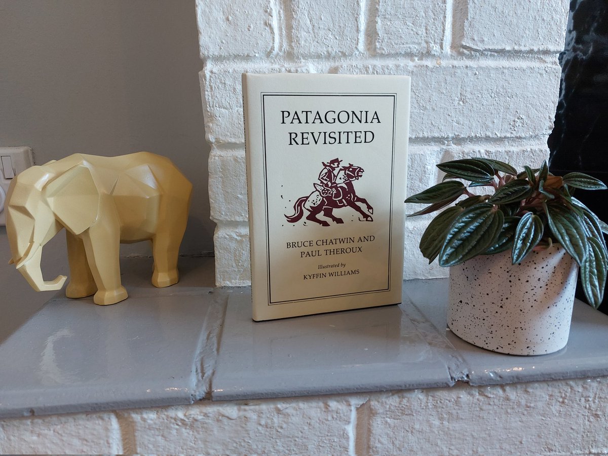 TheBooksofEli22's tweet photo. Our book of the day this Friday: Patagonia Revisited by Bruce Chatwin & Paul Theroux.
A charming book signed by Theroux is available on our store.
-
#books #reading #booklover #rarebooks #bookcollector #firsteditionbooks #travel #patagonia #signed #theroux #chatwin #bookoftheday https://t.co/nzrWJ02eW2