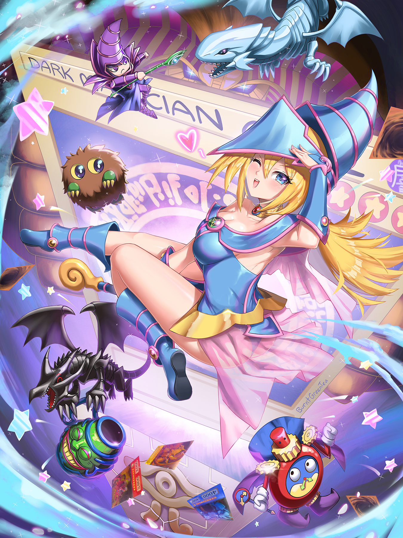 Yugioh Dark Magician Girl Wallpaper yugioh-dark-magician-girl-wallpaper