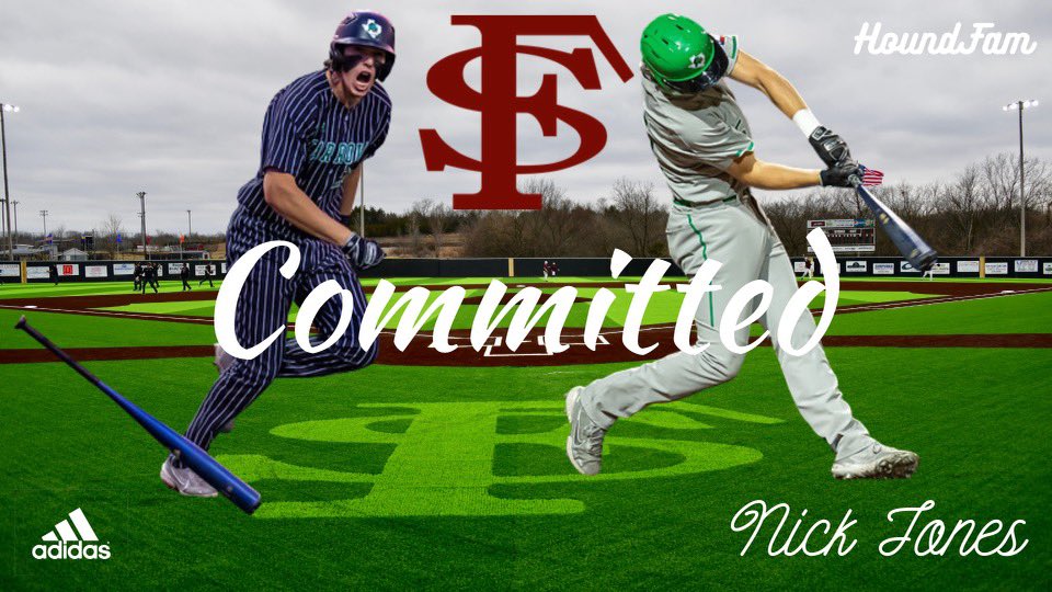 I’m excited to announce that I’ll be continuing my academic and baseball career at Fort Scott CC. I’m very grateful for everyone who has helped me get to where I am. Go hounds! #houndfam