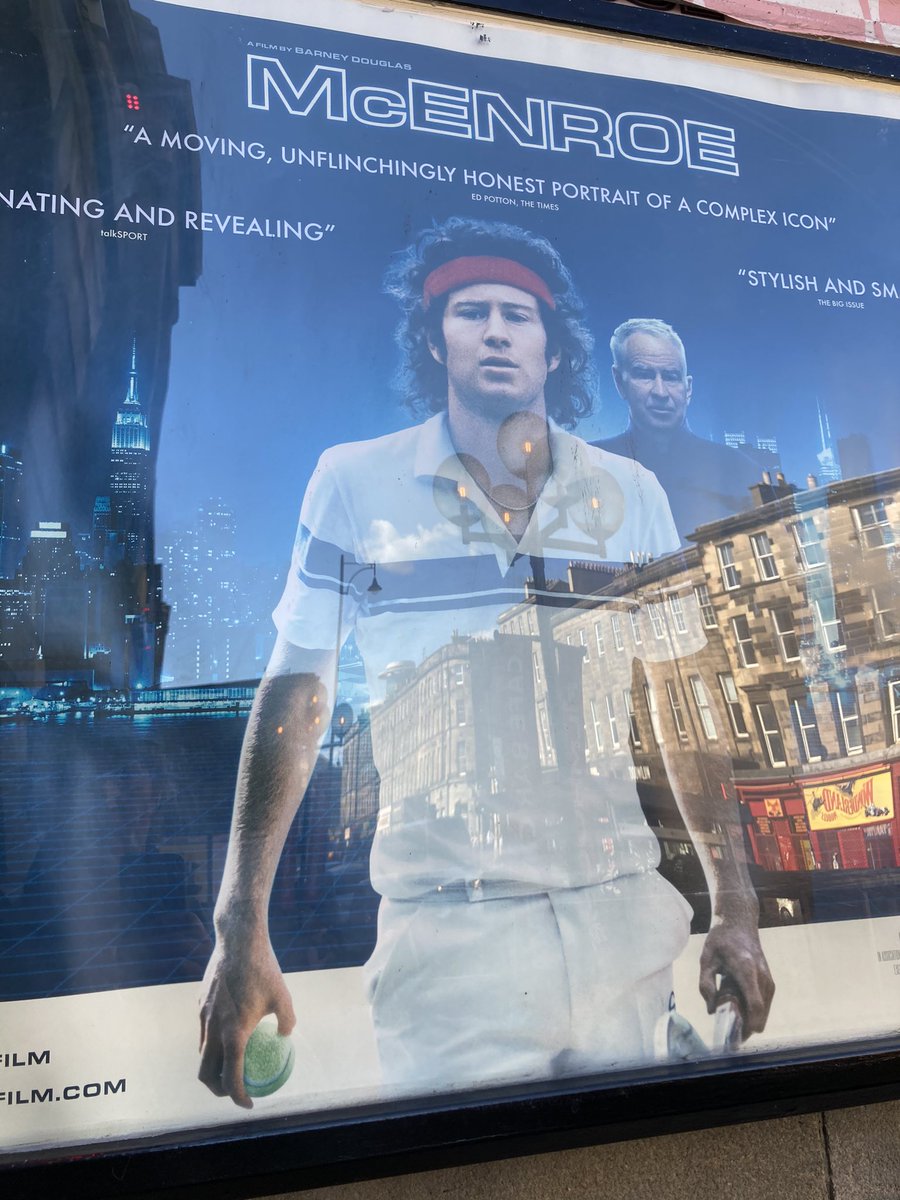 Keep all your films about super heroes and rock‘n’rollers, this is the real deal! 👊🏻#McEnroeFilm