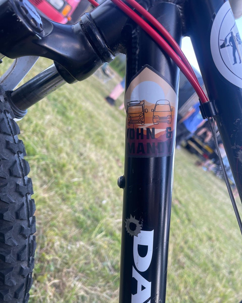 HarleyVanzel's tweet photo. The stickers have started on the little ones bike so he is happy 😊 https://t.co/YD4Dkz2lgN