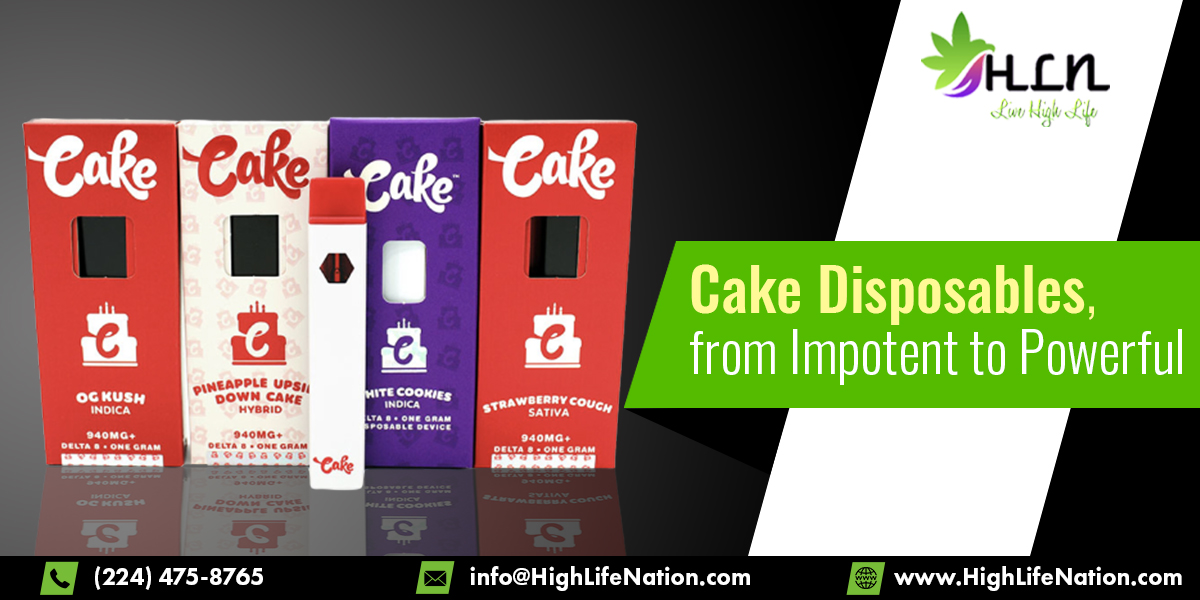 HighLifeNation's tweet image. Cake disposable enables you to take advantage of hemp's advantages without inhaling thousands of additional chemicals that are frequently linked to smoking. Get the cost-effective hemp products now!

Order Online👉: highlifenation.com

#hemp #hempcbd #hempcommunity #hemplife