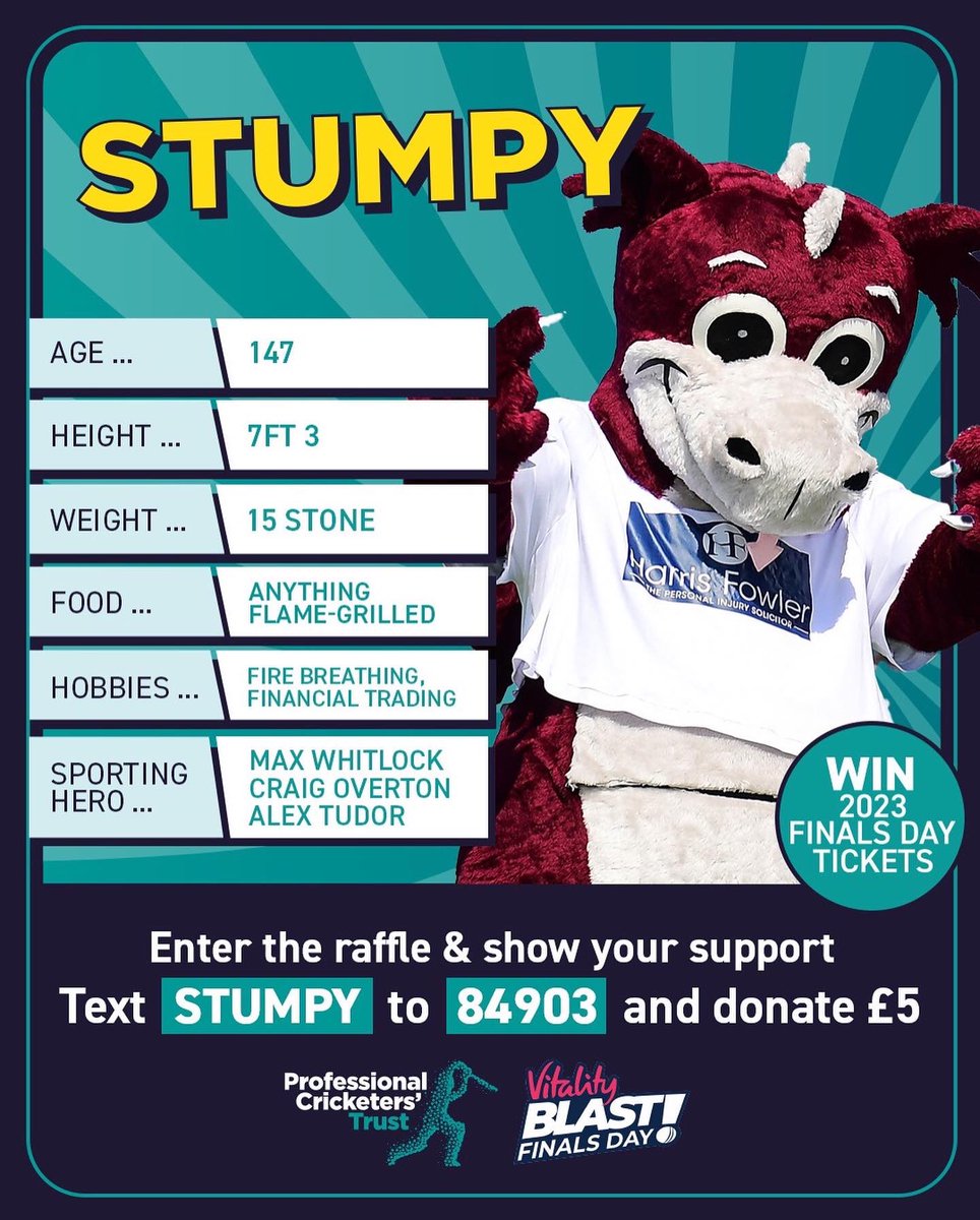 CricketersTrust's tweet image. 🐲 ‘Stumpy is on fireeeeeeee’ 🔥 

🏃 Best of luck flying through the obstacles, Stumpy. 

#Blast22 #TrustFinalsDay