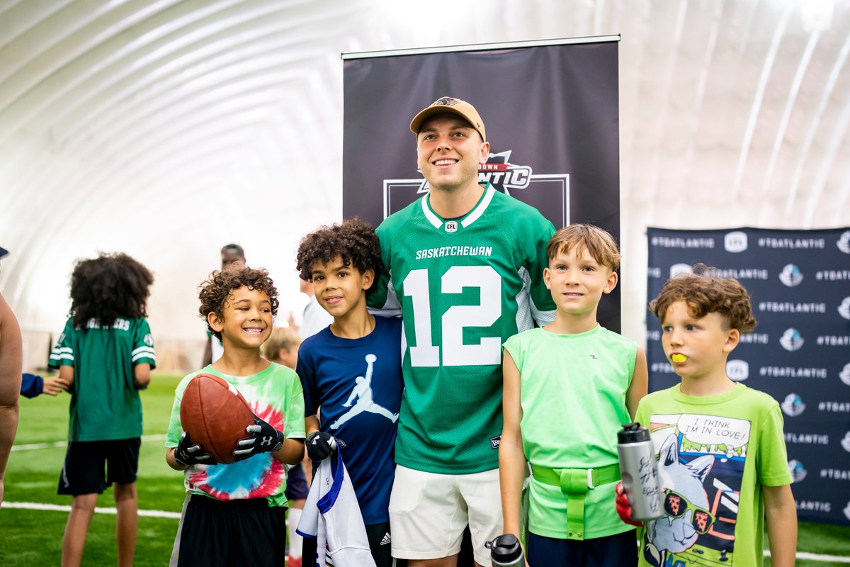 Growing the game out East!

Thanks to everyone who showed out from out #TDAtlantic Football Clinics, presented by <a href="/AccessStorageCA/">Access Storage</a>! 

#CFL
