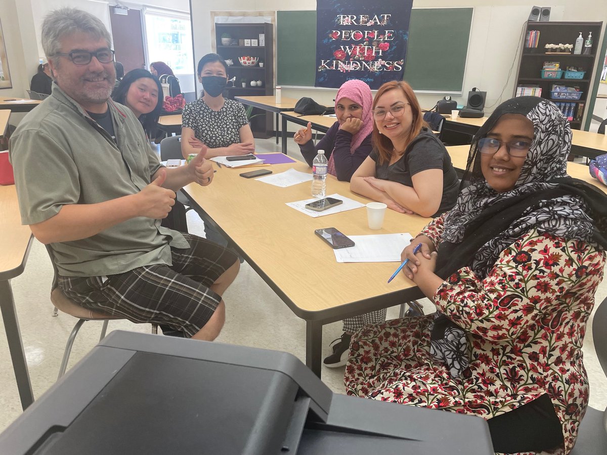 rdcLRSD's tweet photo. We are happy to be able to continue to offer English Conversation Circles on Fridays all summer long. Thanks Mr. Scott! https://t.co/oMmHpMNHJF