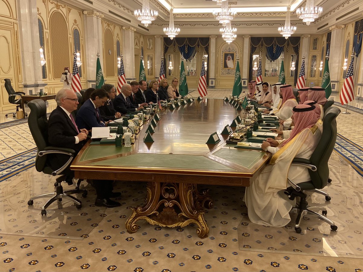 “Jamal Khashoggi, will you apologize to his family?” I shouted to Saudi Crown Prince Mohammed bin Salman at the end of the press pool spray.

MBS had a slight smirk, before a Saudi aide grabbed my arm tightly.