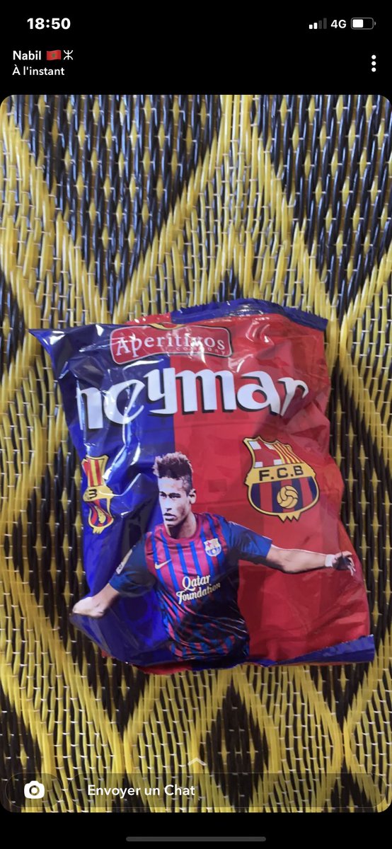 Au Maroc y’a des chips goût Neymar je vais tout casser