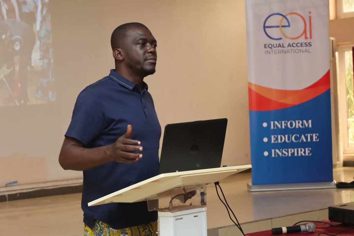EAI_Nigeria's tweet photo. Day 3 of our civilian security stakeholders training in Benue state focused on Early Warning Early Response (EWER) mechanism with emphases on practical group work.
#securingniveriancommunities
#peace4arewa
#securenorth
#farartattabara
#equalaccessintl https://t.co/gq2pdutrKJ