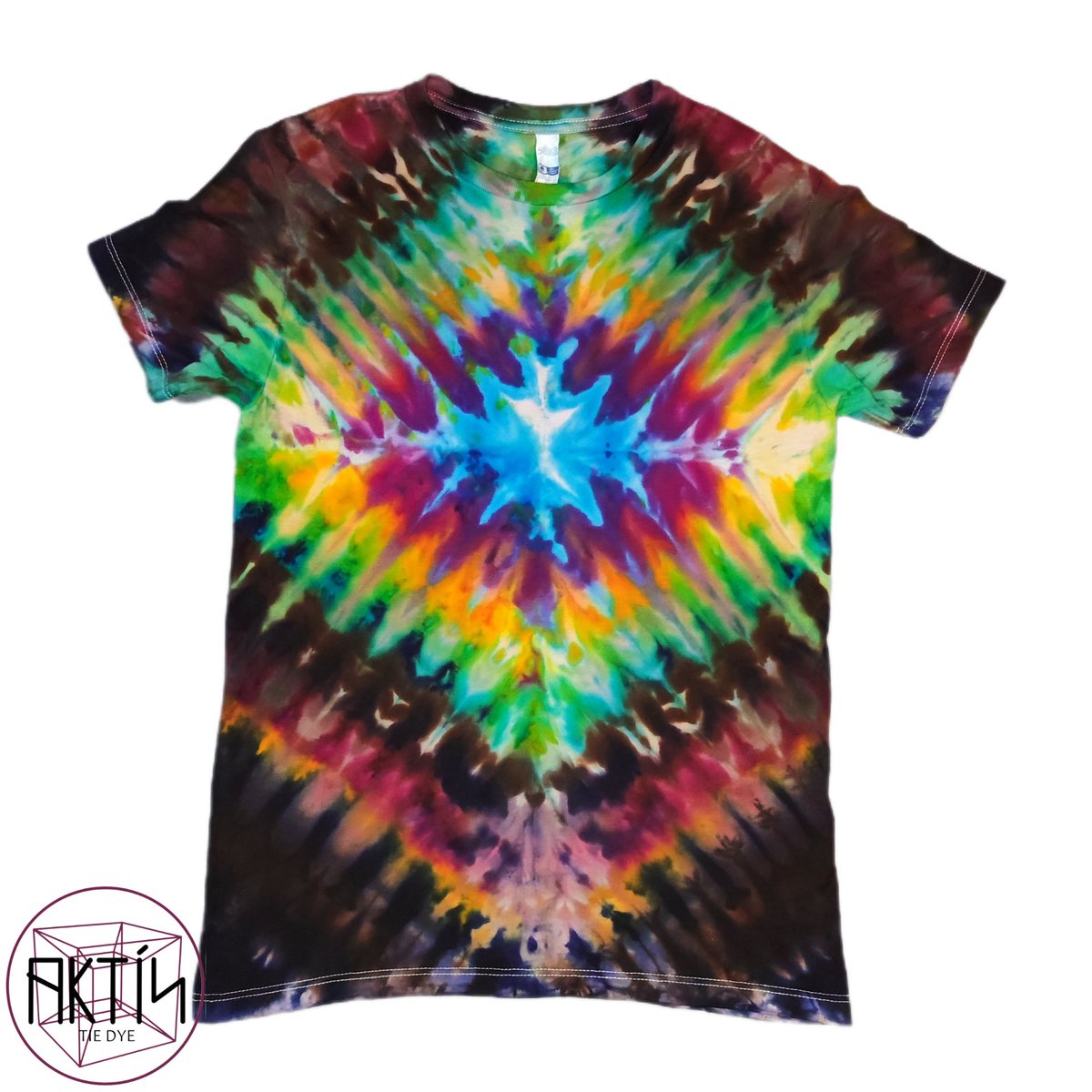Playera teñida a mano, lista para estrenar!

#aktistiedye #SantaCatarina #tiedye #style #twitter