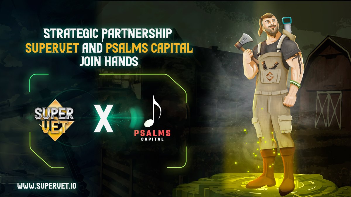 SuperVet_io's tweet photo. 📢We are glad to announce @Psalms_Capital as our strategic partner 🤝🚀

Psalms Capital is a research company providing blockchain projects with connections to reputable VCs, marketmakers, launchpads and more!

#NFTs #Read2Earn #ComicFi #Metaverse #NFTCommmunity #CryptoNews https://t.co/z4wkKB8RlW