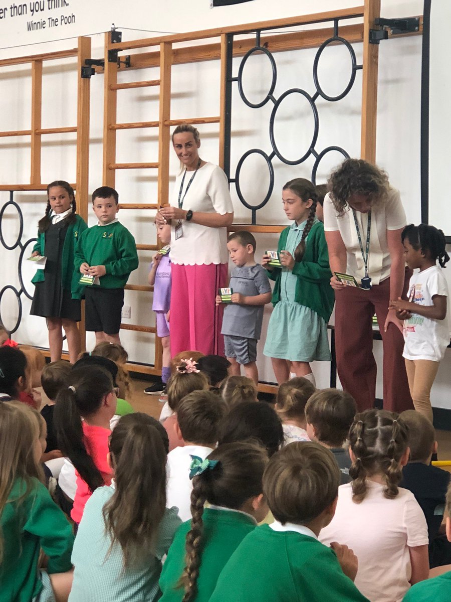 I love the opportunity to celebrate our wonderful work of the week in our awards assembly, with such supportive and considerate colleagues. Our routines and our rituals are the glue that ‘stick’ us together.