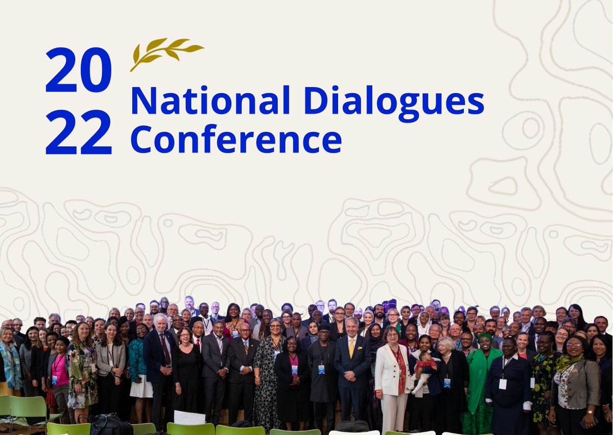 📣 Follow the <a href="/NDCFI/">National Dialogues FI</a> account over the next week for key takeaways from #NDC22 panels!

 <a href="/Ulkoministerio/">MFA Finland 🇫🇮</a> <a href="/FCA_global/">FCA Global</a> <a href="/cmioffice/">CMI – Martti Ahtisaari Peace Foundation</a> <a href="/lahetysseura/">Suomen Lähetysseura (Felm)</a>