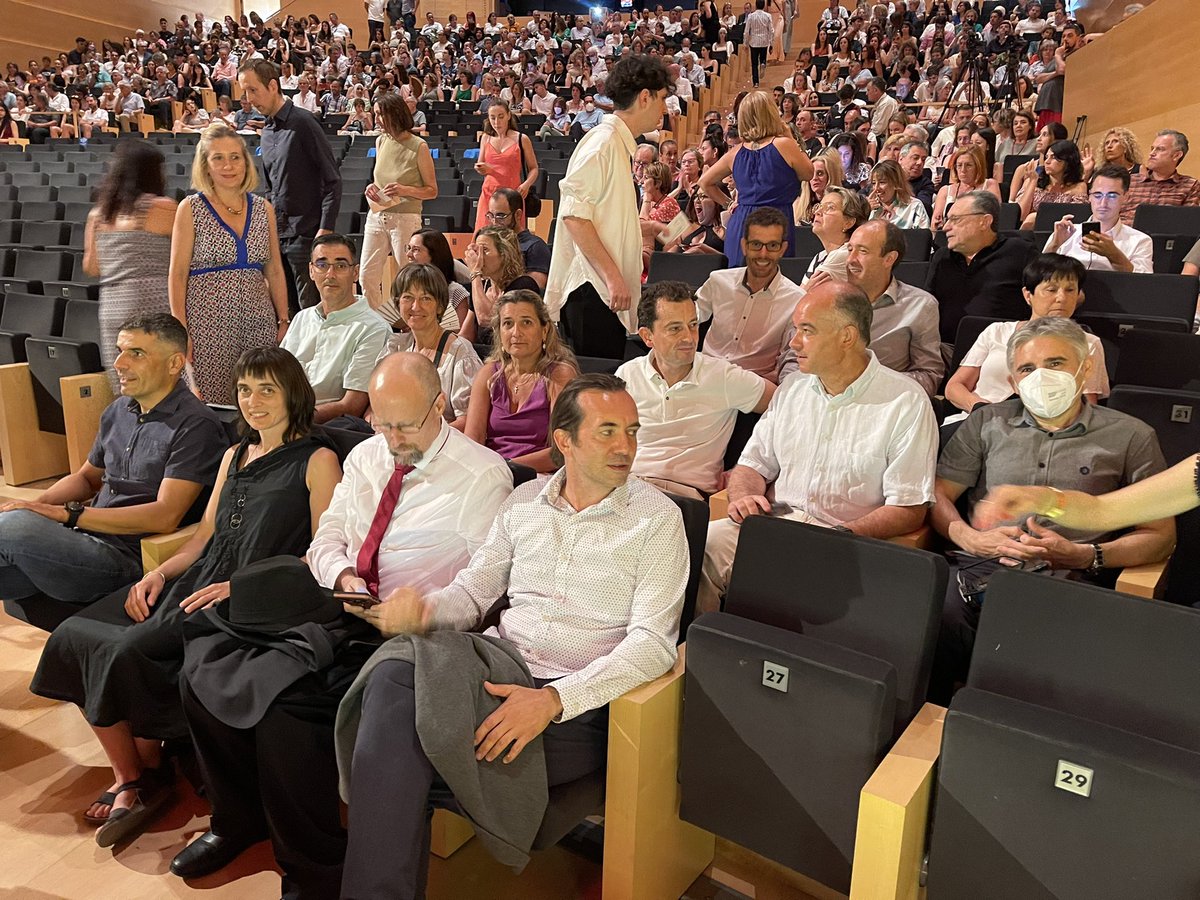 #graduacióUdG ja tenim l’Auditori a punt #actegraduacióEPS tot apunt… Festa dels titulats i titulades de la <a href="/UdGPolitecnica/">Escola Politècnica Superior #50EPS</a> de <a href="/univgirona/">Universitat de Girona</a>