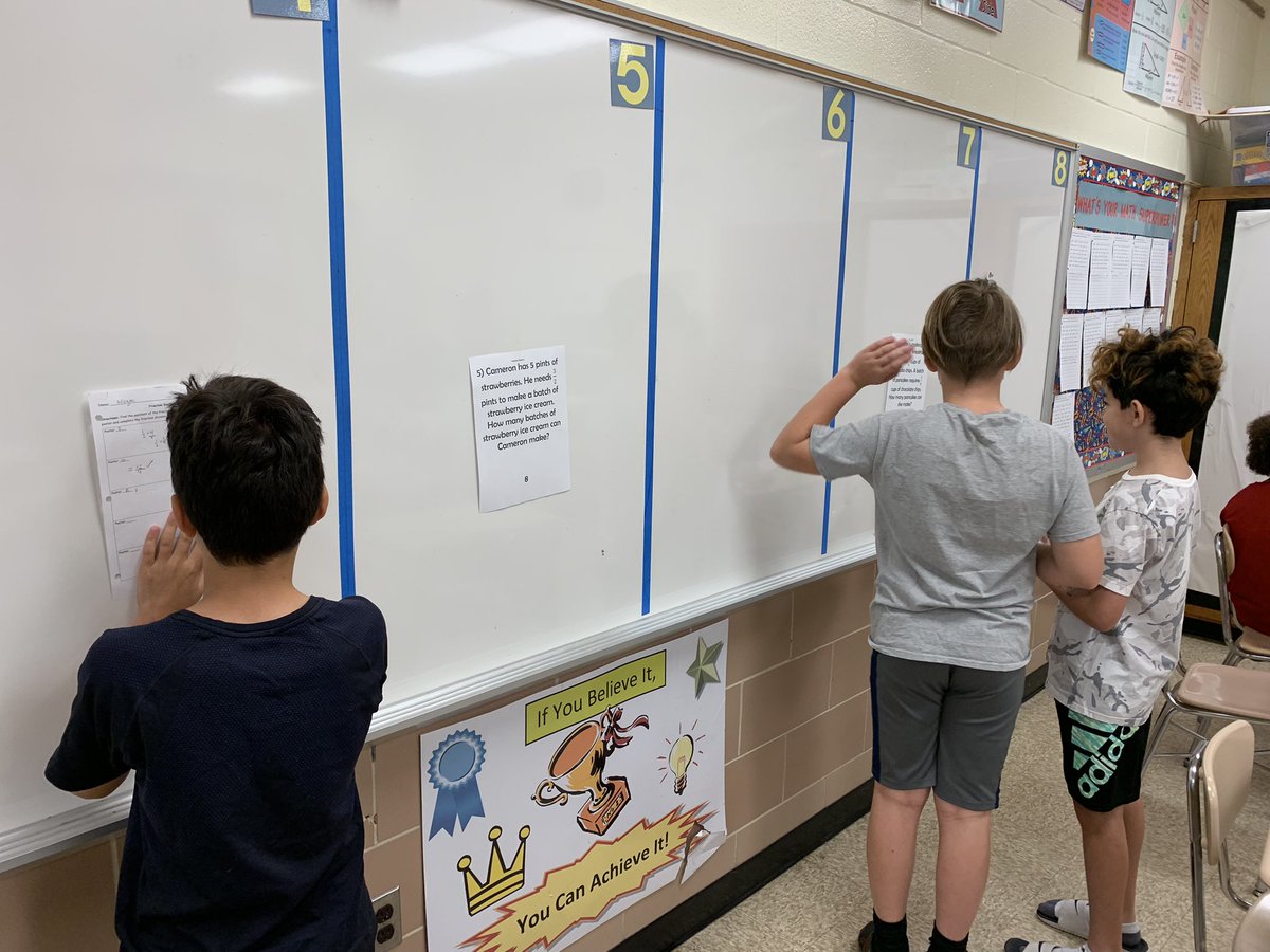 j_eisenberg87's tweet image. #megamath students complete a seek and solve to practice real world division problems @CatonsvilleMS @BCPSMATH #planningwithfuninmind