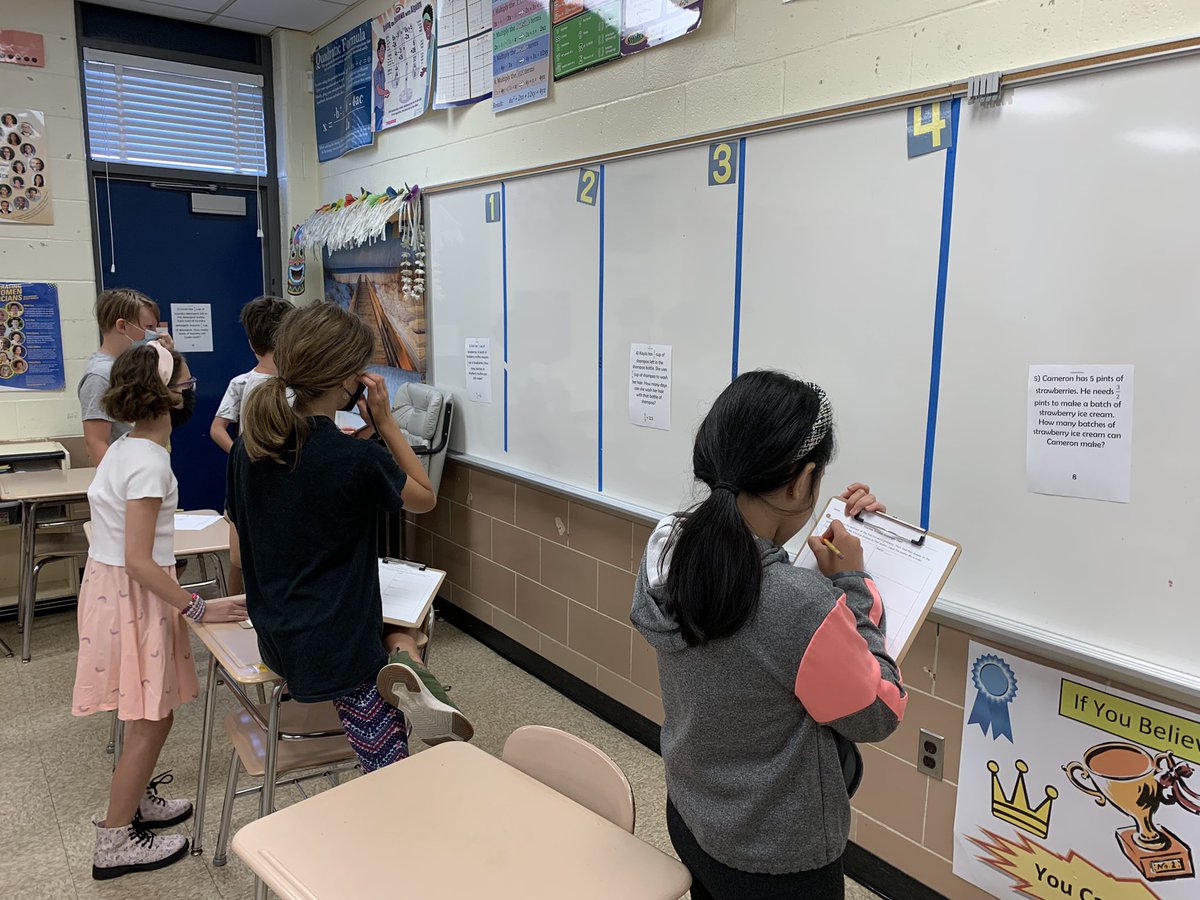 j_eisenberg87's tweet image. #megamath students complete a seek and solve to practice real world division problems @CatonsvilleMS @BCPSMATH #planningwithfuninmind
