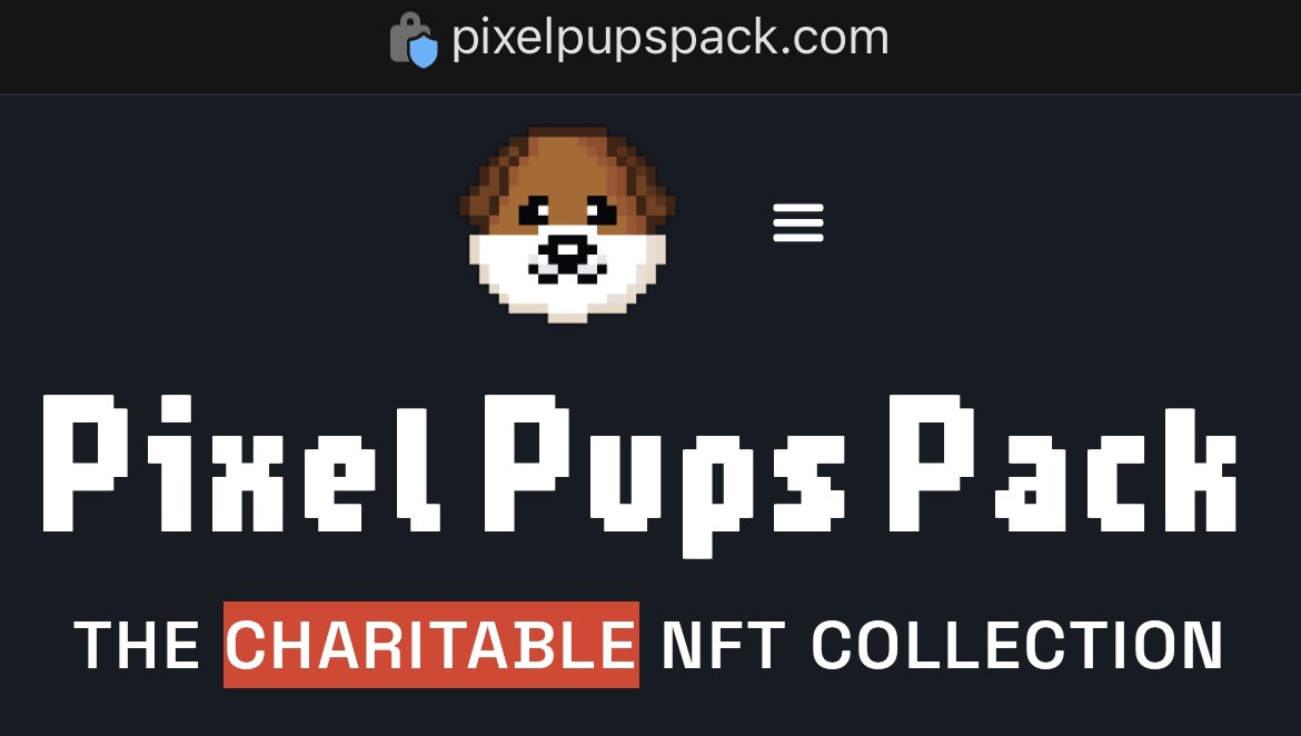 Make sure to check out our brand new website! We hid a giveaway in there - find it and enter!

PixelPupsPack.com