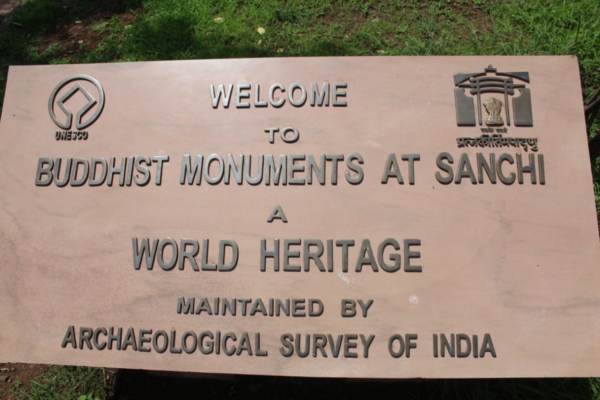 Deepaks71478621's tweet photo. 😇 ✨mission amritsarobar ✨ 
   At ✨😇 Buddhist monuments 😇✨ in SANCHI 
ASI BHOPAL ✨😇 AICTE ✨😇 https://t.co/L44DN927Za