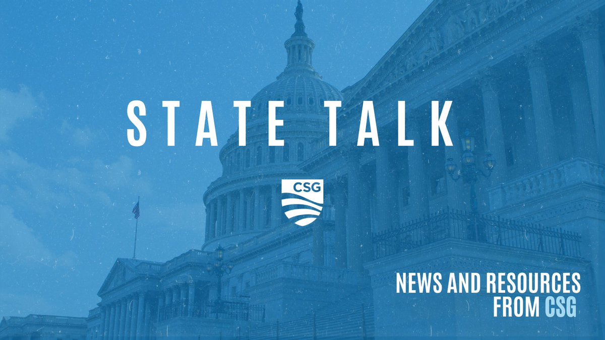 CSGovts's tweet photo. Here's what you missed in #StateTalk this week: https://t.co/9p9f0EnFtc
