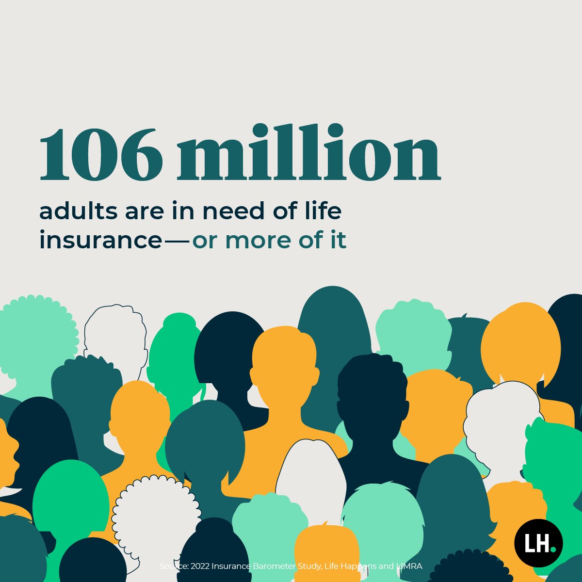 Let’s continue to educate people about the importance of life insurance. How are you helping close the life insurance coverage gap?