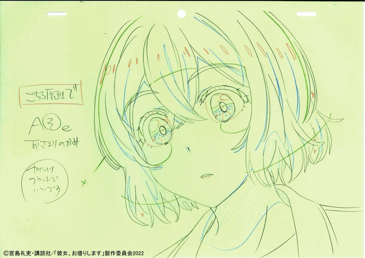 15話ご視聴ありがとうございました✨✨
なななんと今週も総作監してました!
来週もお楽しみに♪

#彼女お借りします
#かのかり総作監集 