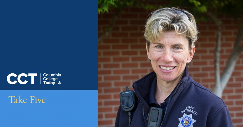 Columbia_CCAA's tweet photo. Overcoming imposter syndrome with the women’s soccer team, learning how to listen with intention in Music Hum, and a New York Times Magazine cover cameo: Lynn Murphy CC’90 reflects on her @CC_Columbia experience in #CCTMag’s Take 5!