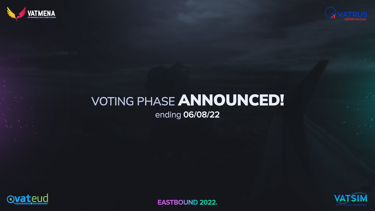 vatsimctl's tweet image. 👀 We smell votes and from different places! Get your votes in by the 6th of August 2022! More info here: forums.vatsim.net/topic/33257-3r…