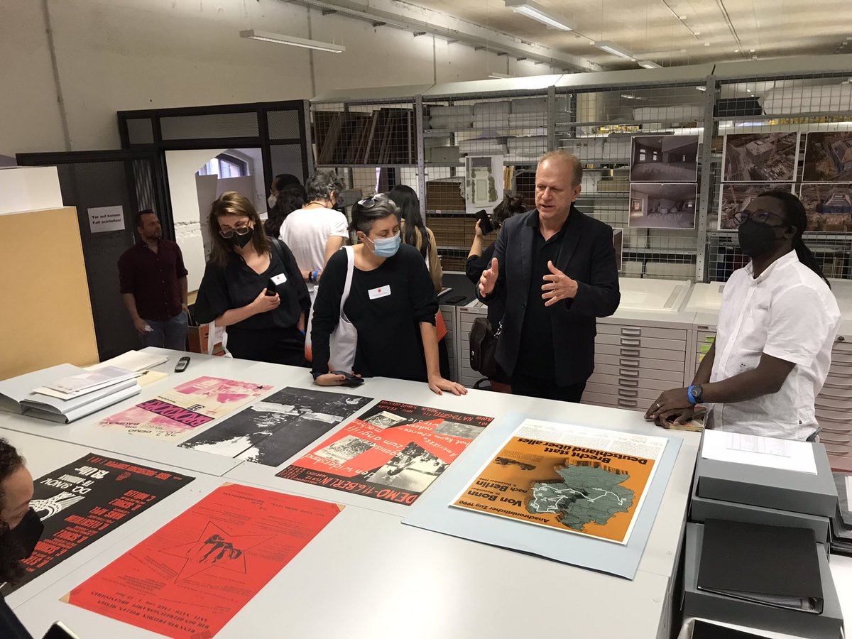 WPCProject's tweet photo. Yesterday, we kicked off the Dresden Academy with visits to the Archive of the Avantgarde and the Porcelain Collection! https://t.co/ir7CiYRELO