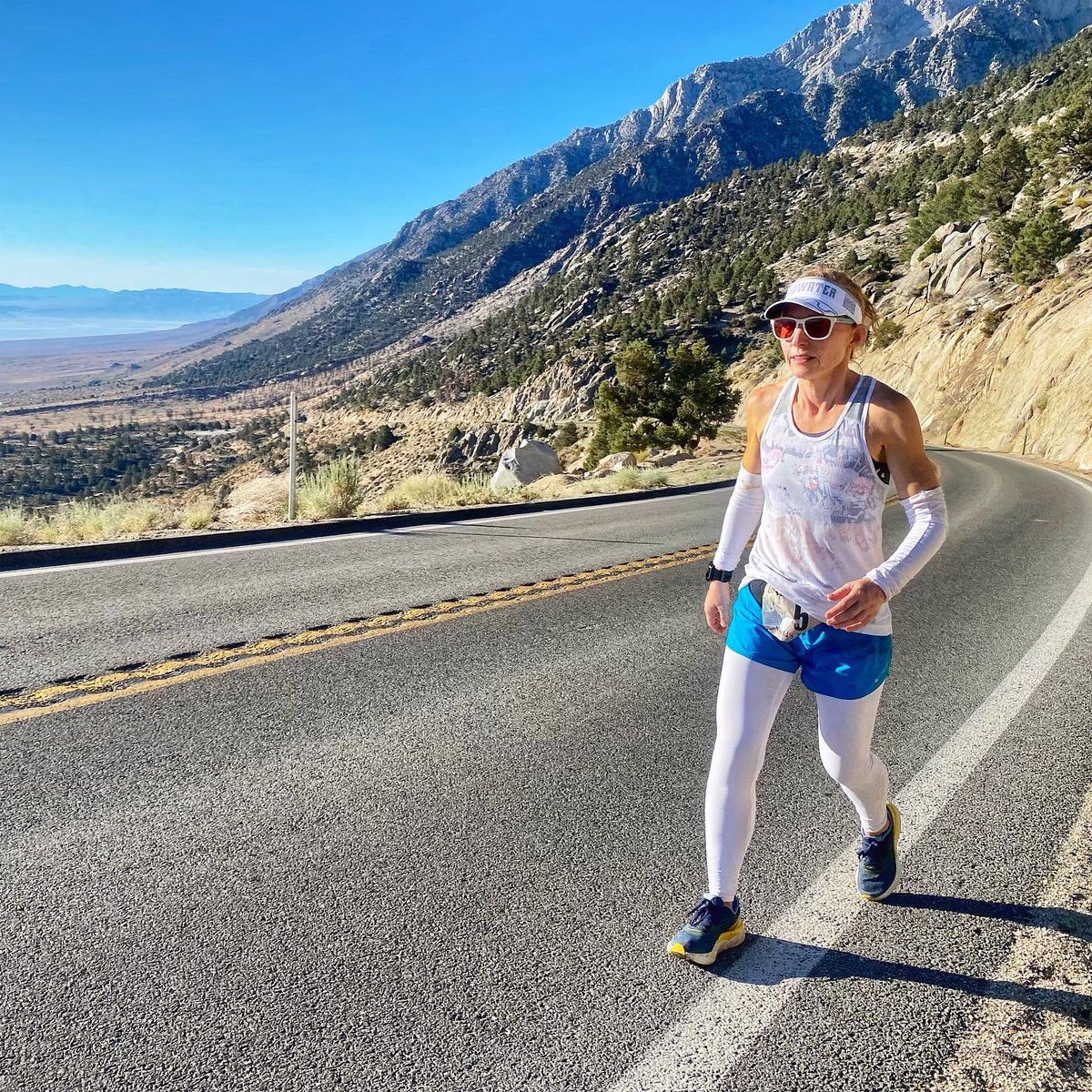 Susie__Chan's tweet photo. What a brilliant few days 🏜❤️ we knew it anyway.. @UltraRunDMC is an icon - she was simply incredible. 
Pictures from Crew life for @badwater ❤️ https://t.co/qb2xCnTfGO