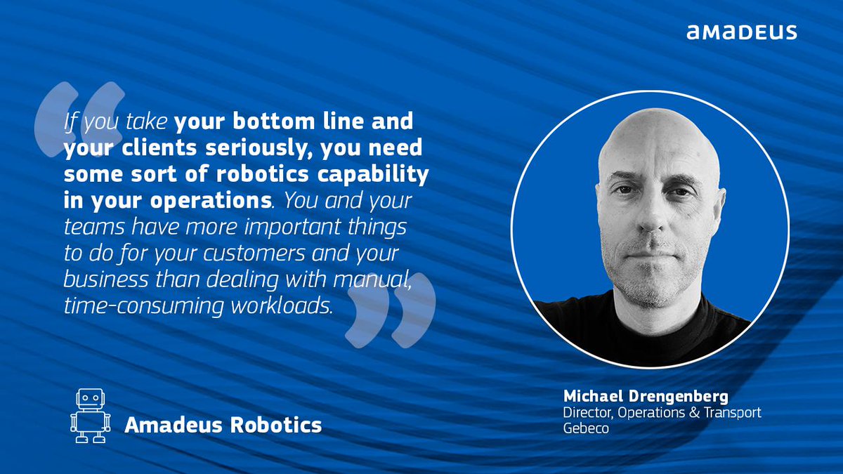 "Can #robotics improve how you interact with customers and help you focus more on your customers? German Tour Operator Gebeco did just that, with great results. More: ow.ly/YnKQ103P4Lw  #TravelAgencies #traveltechnology #automation #Amadeus