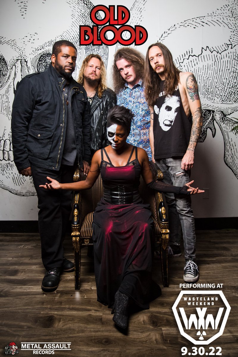 Oldbloodgroup's tweet photo. Cat’s out of the bag. We are returning to #WastelandWeekend this year, and we’ll be performing on Friday Sept 30. There will be Blood … 

📸 Jack Lue

#OldBlood #AcidDoom #MetalAssaultRecords #WastelandWeekend #FestivalAlert #ShowAnnouncement #Doom #Rock #Metal https://t.co/sXiPQzqVFQ