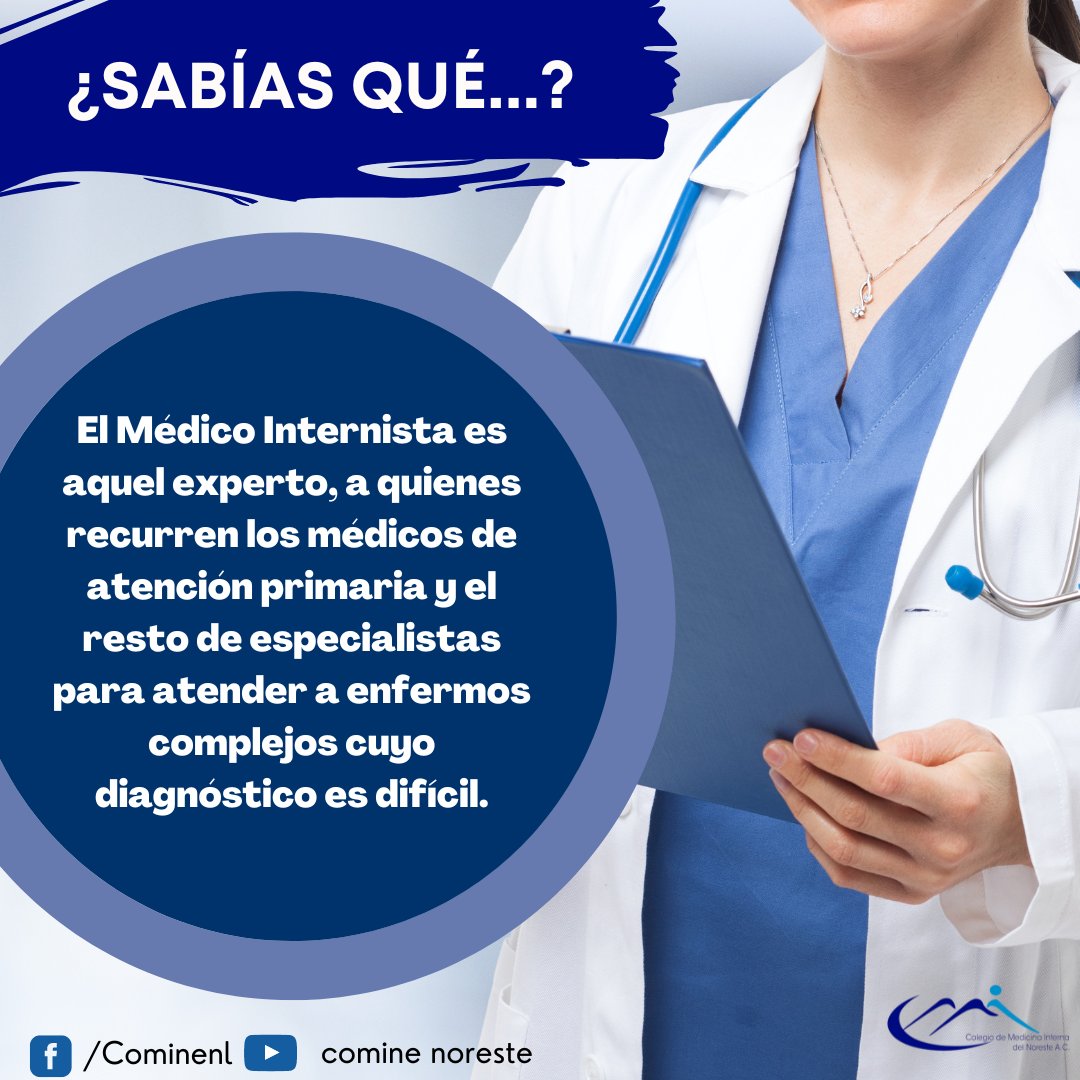 AcNoreste's tweet photo. Evalúa tu salud con un médico certificado. 🩺

#somosuncolegioquetrasciende #medicinainterna #medicos #internistas #hospitales #cmim #comine #medicina https://t.co/NYZErbxuWi