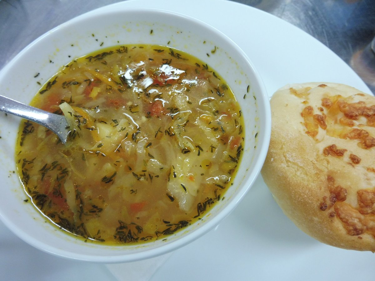 #lunchfeature #friday Stuffed Mushroom w/Salad. Main St. Sandwich w/Soup. Asparagus Cheese Frittata or Tourtiere Pie w/Tossed. Cabbage Potato or Chicken Vegetable Soup w/Bun. #medhat