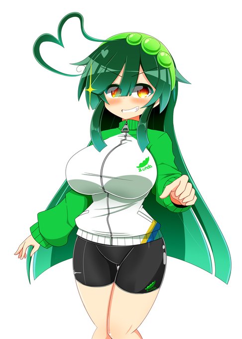 ジャススパッツずん子ちゃん差分!スパッツは大庭スポーツさんで売ってますよ!!この3連休はずん子スタンプラリーにゴーだ! 