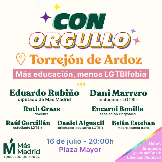 Foto cedida por Más Madrid Torrejón 