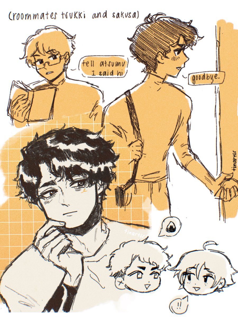 thinking omi thoughts (ft tsukkiyama)

#haikyuu 