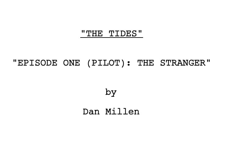 millend11's tweet image. And then there was one... The Master's Project is now officially underway with the pilot for my TV show, 'The Tides'. Due for delivery on Monday to my tutor... *taps frantically before the creativity runs out*. #mastersproject #metfilmschool #dramatvpilot #thelastmodule