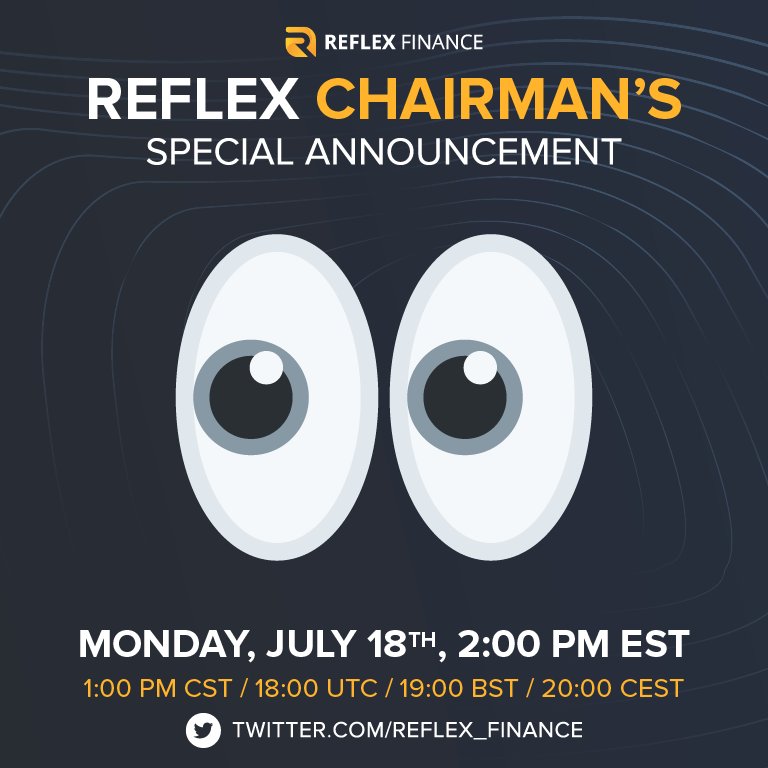 RICHARD73046705's tweet photo. What could this be? @Reflex_Myles was dropping ๐ฃ in TG the other day. Is he gonna let the cat out of the ๐. @Reflex_Finance is knocking it out of the park with all the news. Set your alarm, you don't want to be late to this.
#defi #Web3 #reflexsummer https://t.co/VI5F0AtNF7