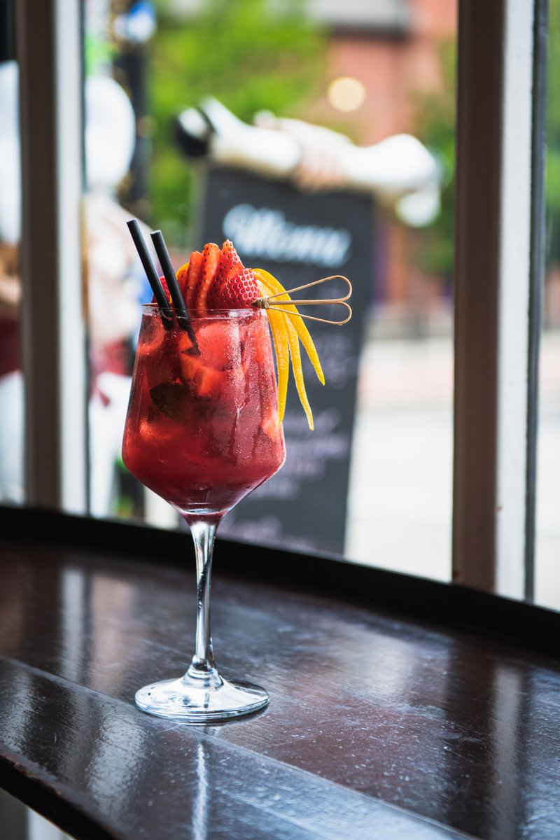 Weather like this deserves a colourful cocktail 🍹 You’ll find plenty on our menu, made from the finest spirits, freshest juices, and of course plenty of ice to refresh you after travelling in the summer sun! After all, there’s no better way to relax than with a glass in hand...