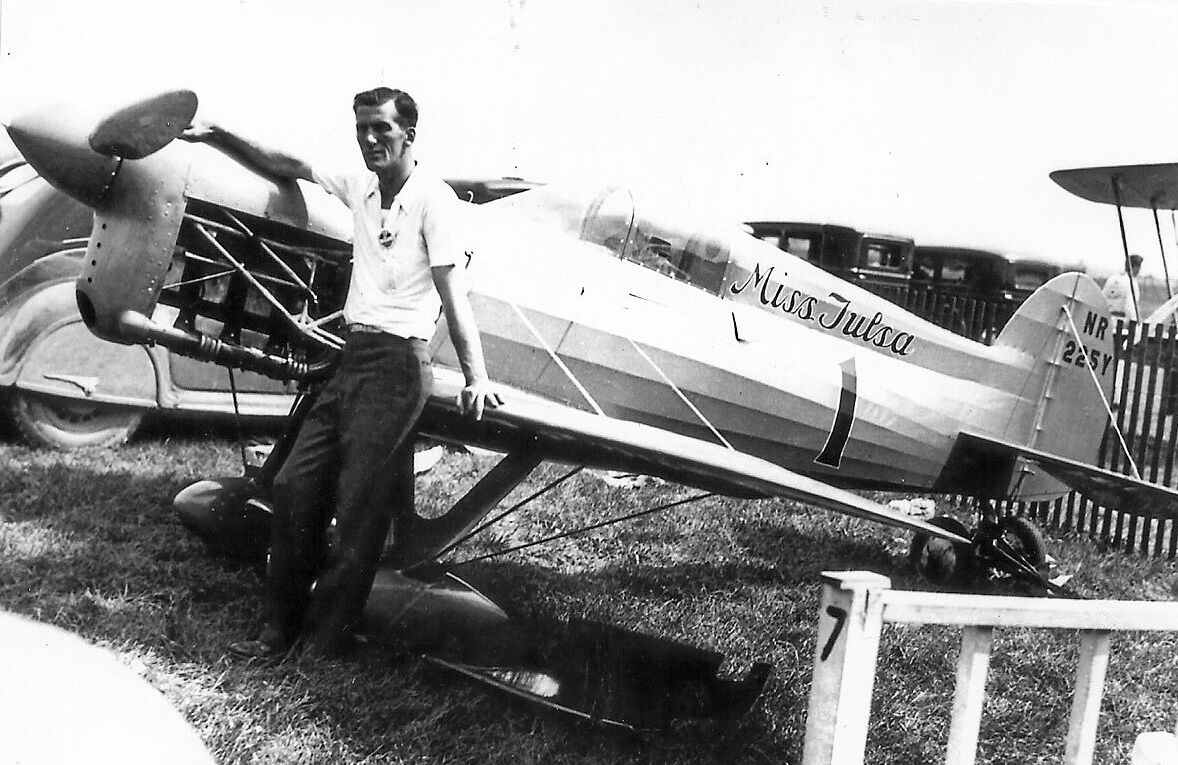 "MISS TULSA" Miles &amp; Atwood (1935) Racing Airplane.