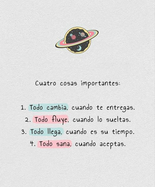 enconexionreal's tweet image. 4 cosas importantes