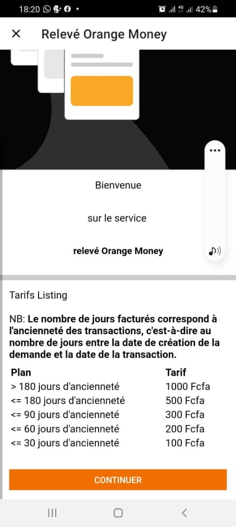 SabaHerve's tweet photo. C'est encore quoi cette arnaque, ORANGE MONEY SA coupe l'argent aux consommateurs quand ceux-ci demandent un historique de leurs transactions financières... C'EST TOUT SIMPLEMENT INADMISSIBLE. https://t.co/vXwWaQ0rlX