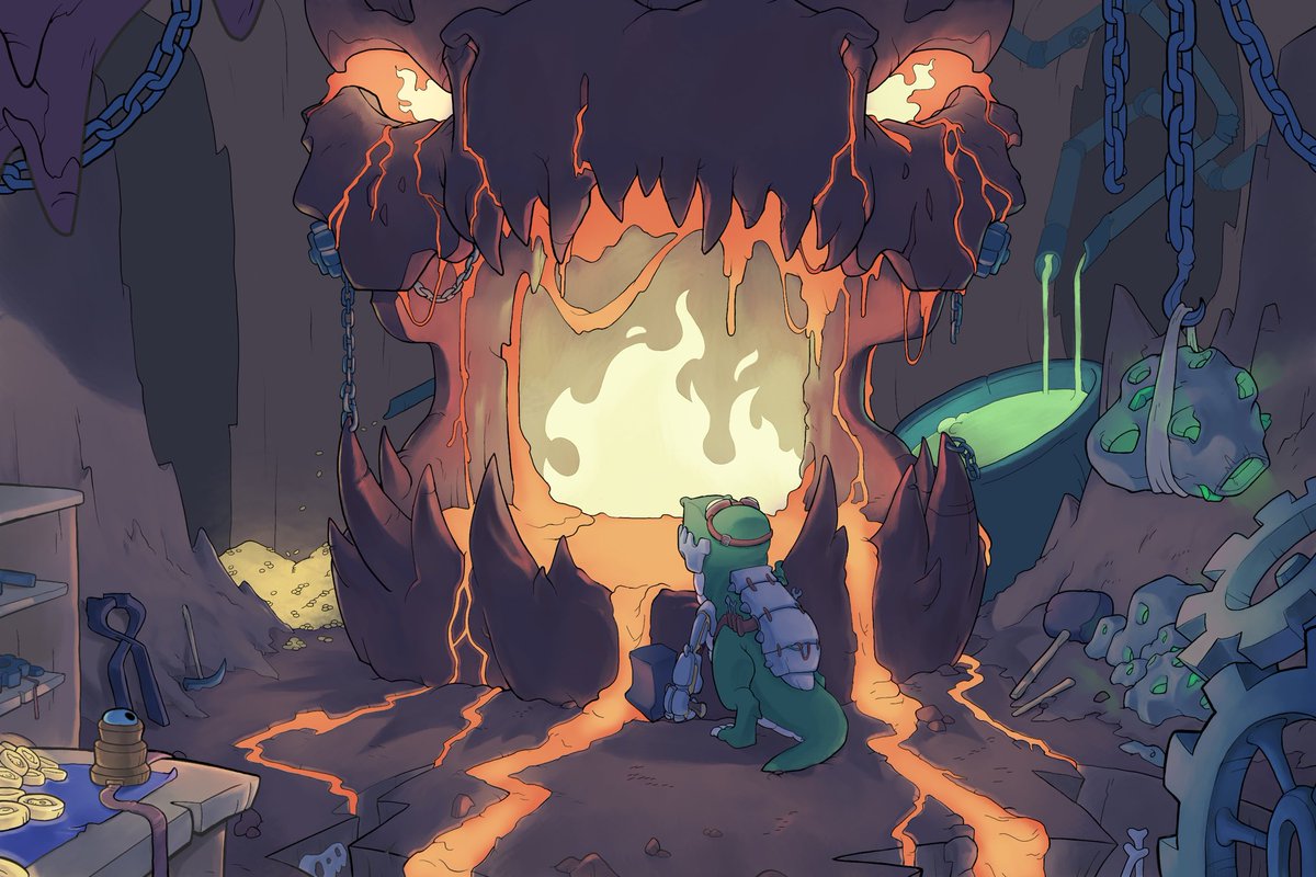 CaveCreativeNFT's tweet image. The air is burning-hot. The hammers are incandescent. The Rex blacksmith are in position. 

⚒THE FORGE IS READY TO BE IGNITED 🔥

📅 Monday: announcement and Forge explanation 

📅 Tuesday: FORGE ignition 

Let’s RAWRR 🦖⚒🔥